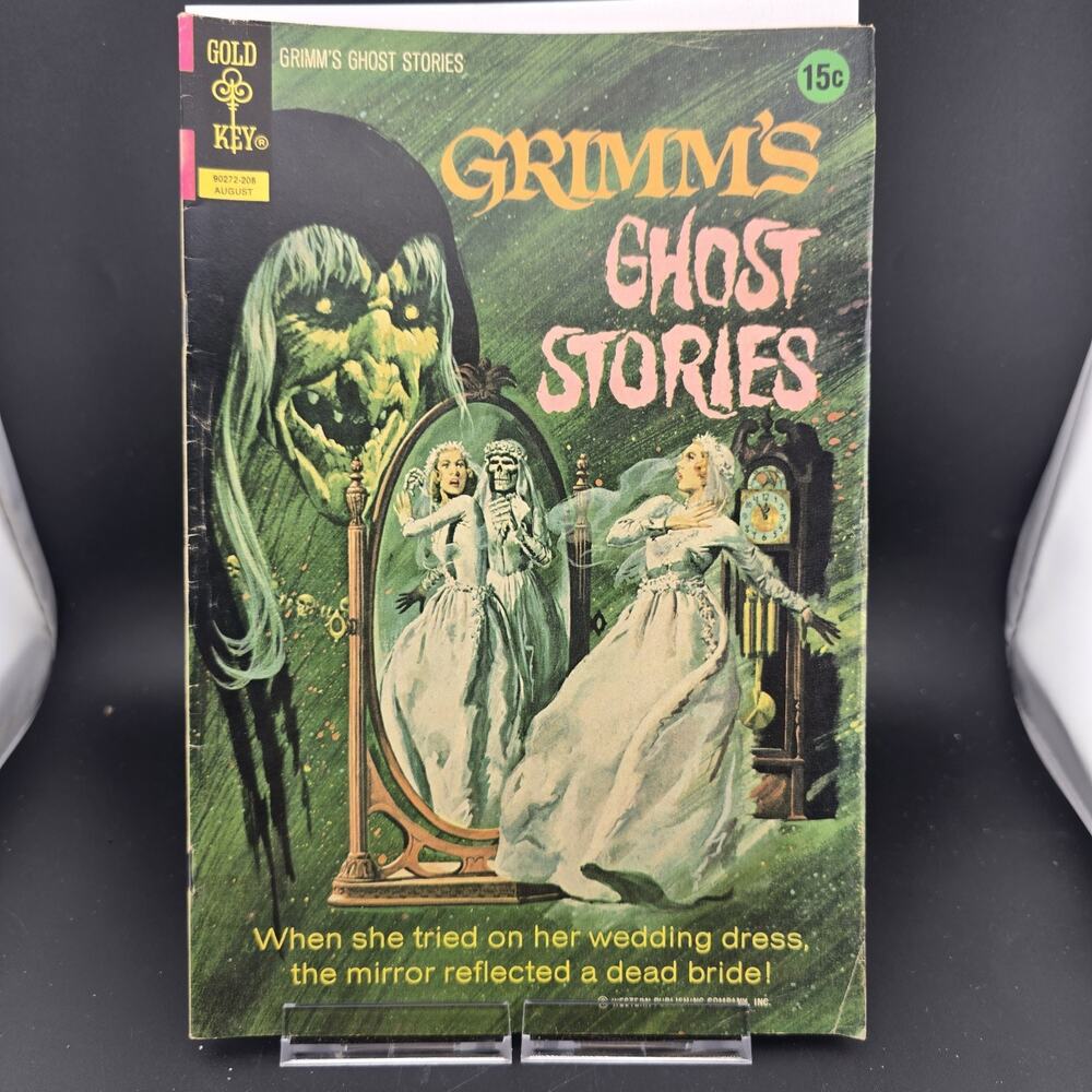 Grimms Ghost Stories 5 Gold Key 1972 Bronze Age Horror Painted Cover VG/FN 5.0